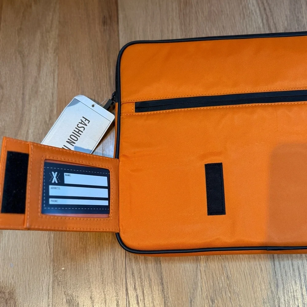 BJX NYC Laptop/Tablet Case, Up To 13”, 13x10”x1”, Padded, Comes W Dust Bag